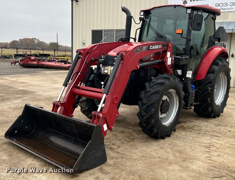 image for item DO8955 2017 Case IH Farmall 100C  MFWD tractor