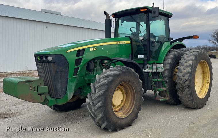 image for item DP0441 2008 John Deere 8130  MFWD tractor