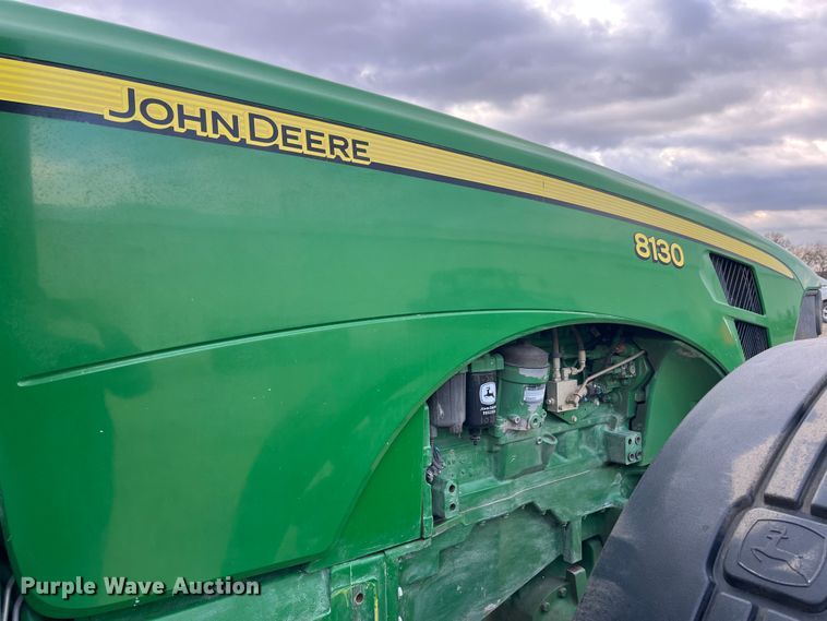 image for item DP0441 2008 John Deere 8130  MFWD tractor