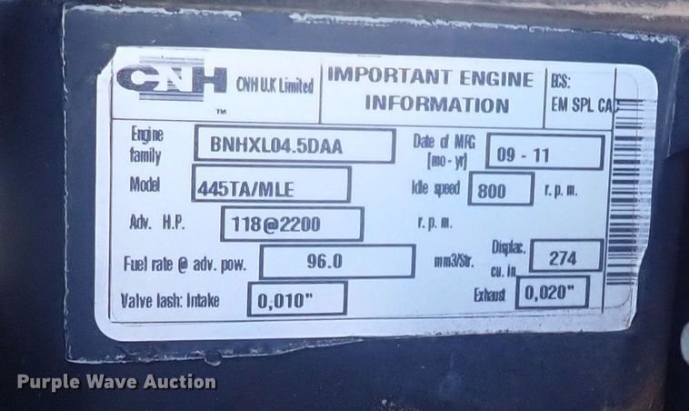 image for item DQ4966 2012 New Holland TS6030  MFWD tractor