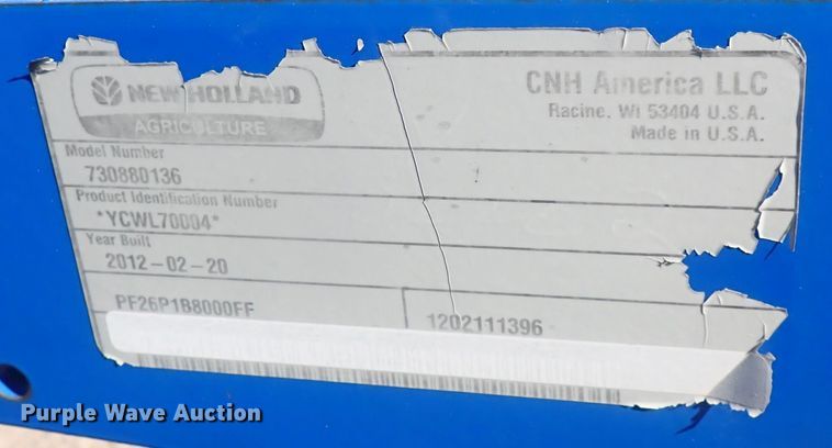 image for item DQ4966 2012 New Holland TS6030  MFWD tractor