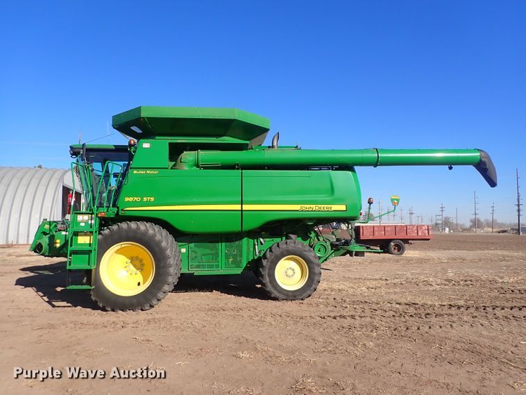 image for item DQ5018 2010 John Deere 9870 STS  combine
