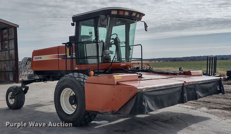 image for item DR8037 2005 Hesston 9260  windrower