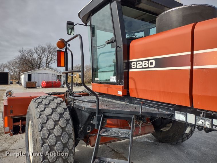 image for item DR8037 2005 Hesston 9260  windrower