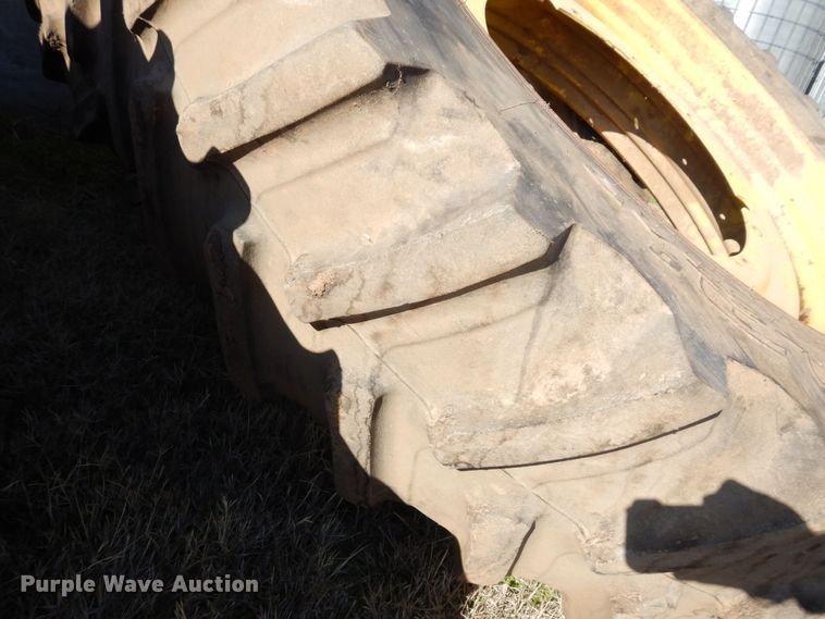 image for item DR8046 (4) Firestone 480/80R50 tires and wheels