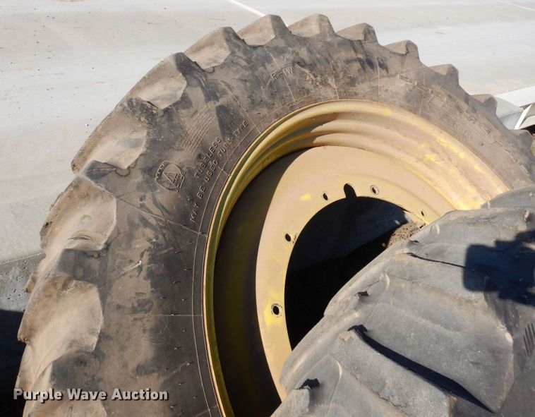 image for item DR8046 (4) Firestone 480/80R50 tires and wheels