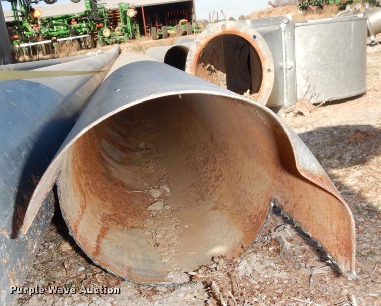 image for item DR8056 (6) 8" diameter grain leg downspouts