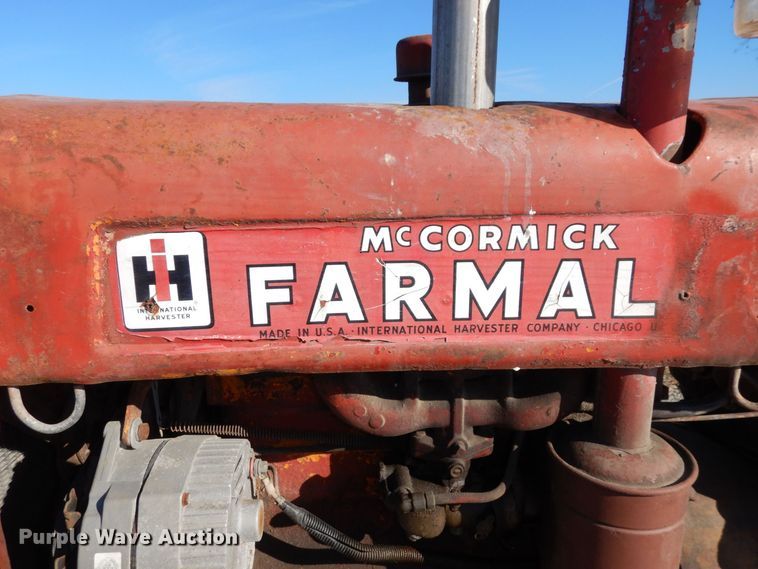 image for item DR8059 Farmall 100  tractor
