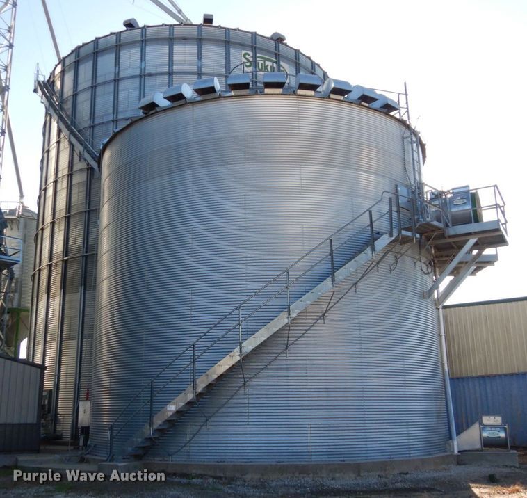 2014 AGI EzeeDry grain bin drying system in Galena, KS Item DR8063