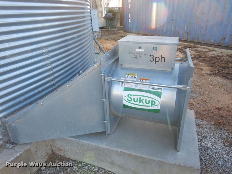 image for item DR8063 2014 AGI Ezee-Dry  grain bin drying system