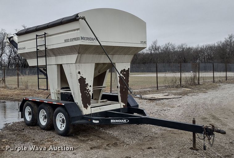 image for item DR8072 Meridian 375RT  seed tender trailer
