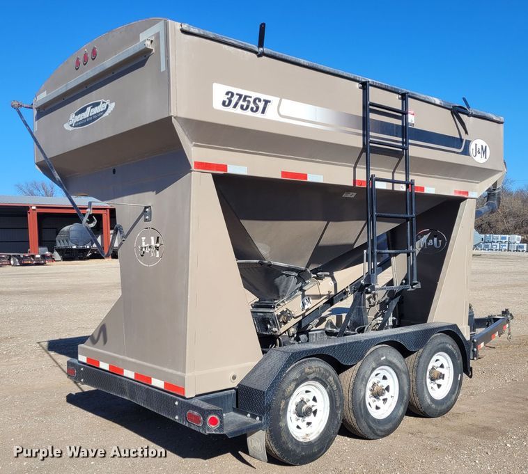 image for item FC9200 2013 J&M 375ST  seed tender trailer