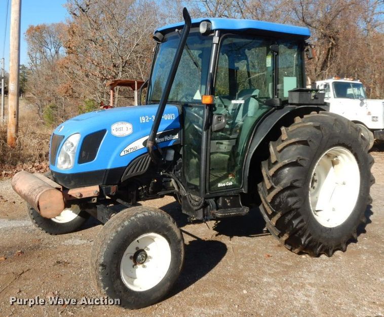 image for item HG9271 2007 New Holland TN75DA  tractor