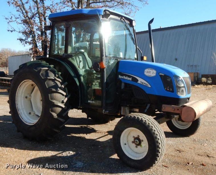 image for item HG9271 2007 New Holland TN75DA  tractor