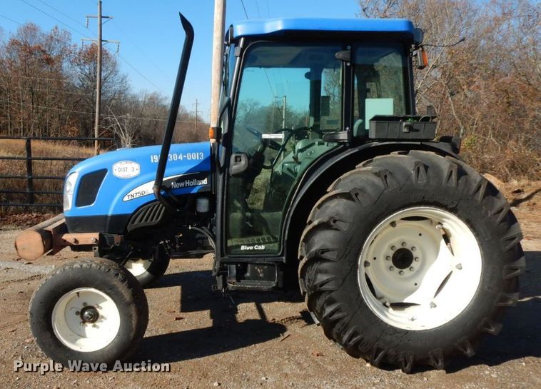 image for item HG9271 2007 New Holland TN75DA  tractor