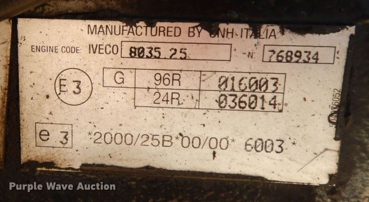 image for item HG9271 2007 New Holland TN75DA  tractor