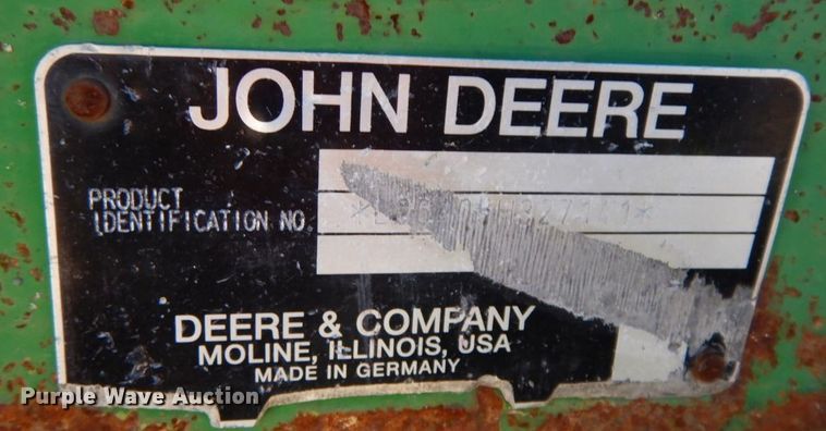 image for item HG9307 2002 John Deere 6405  tractor