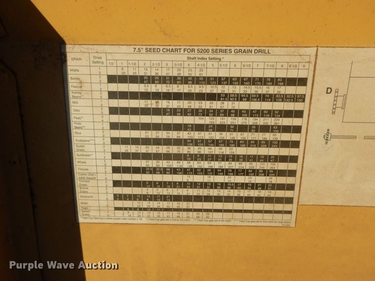 image for item HG9322 Krause 5215  grain drill