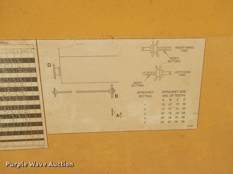 image for item HG9322 Krause 5215  grain drill