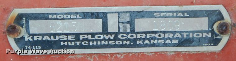 image for item HG9322 Krause 5215  grain drill