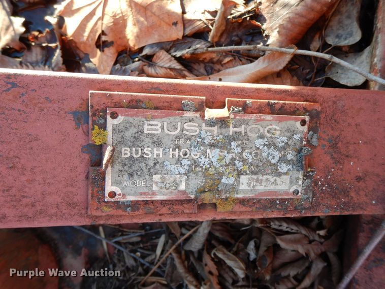 image for item HG9323 Bush Hog 405  rotary mower