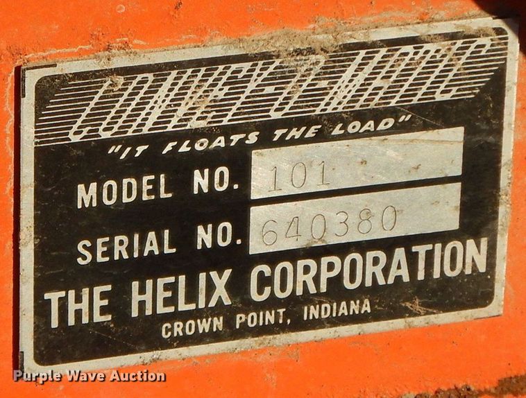 image for item HG9324 Helix 101  feed wagon