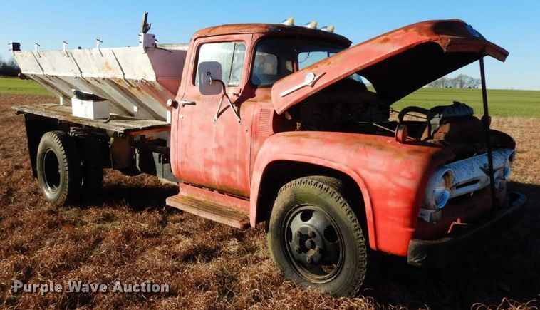 image for item HG9335 1956 Ford F600  applicator truck