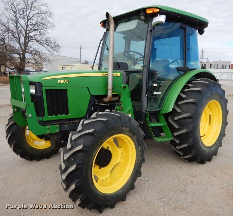 image for item HG9340 2008 John Deere 5603  MFWD tractor