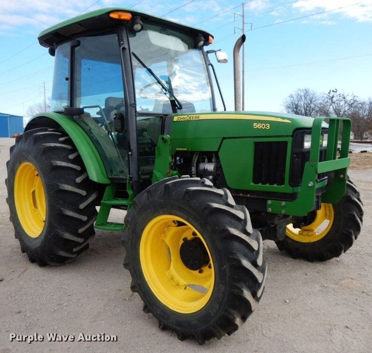 image for item HG9340 2008 John Deere 5603  MFWD tractor