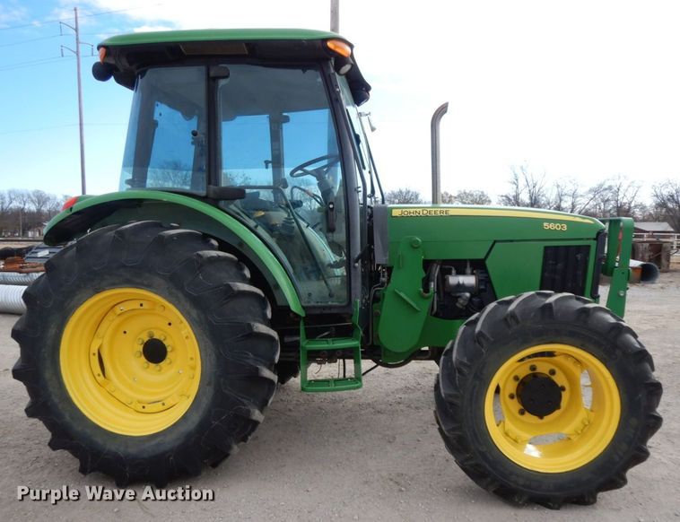 image for item HG9340 2008 John Deere 5603  MFWD tractor