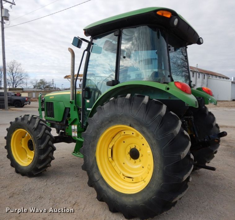 image for item HG9340 2008 John Deere 5603  MFWD tractor