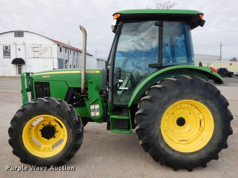 image for item HG9340 2008 John Deere 5603  MFWD tractor