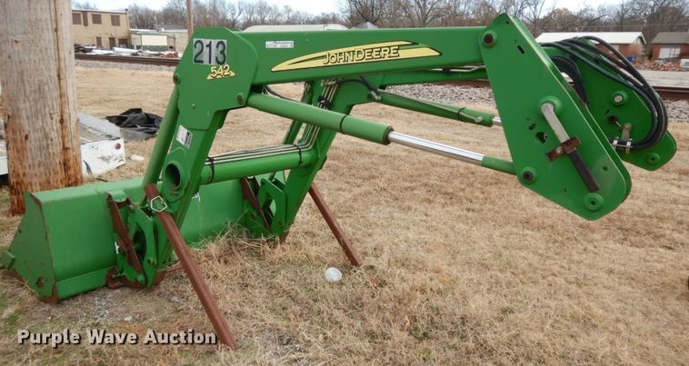 image for item HG9341 John Deere 542  loader