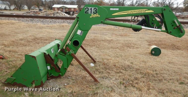 image for item HG9341 John Deere 542  loader