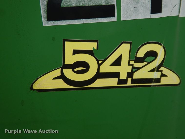 image for item HG9341 John Deere 542  loader