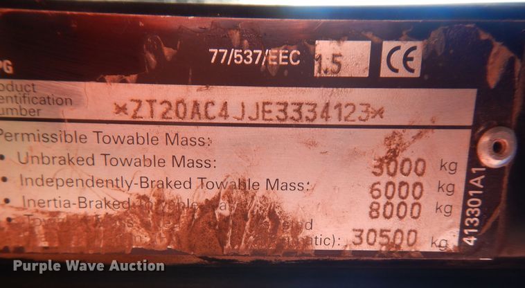 image for item HQ9537 2004 McCormick MTX120  MFWD tractor