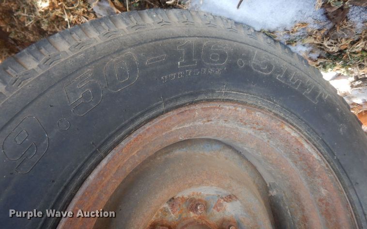 image for item HQ9553 Donahue  implement trailer