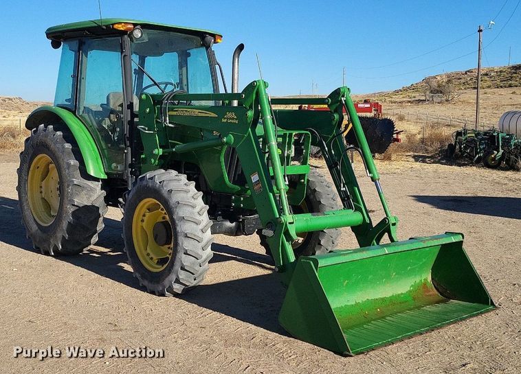 image for item IU9902 2010 John Deere 5101E  MFWD tractor