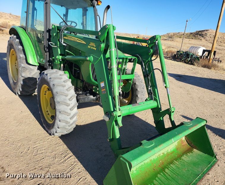 image for item IU9902 2010 John Deere 5101E  MFWD tractor