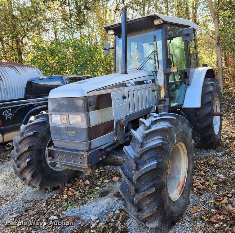 image for item JB9759 1995 White 6105  MFWD tractor