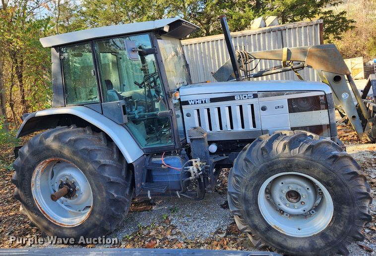 image for item JB9759 1995 White 6105  MFWD tractor