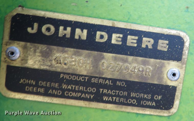 image for item JC9276 1977 John Deere 4630  tractor