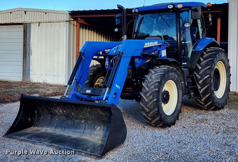 image for item JC9947 2014 New Holland T6.165  MFWD tractor