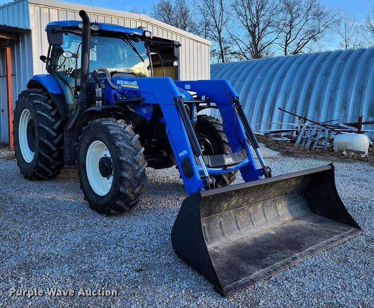 image for item JC9947 2014 New Holland T6.165  MFWD tractor