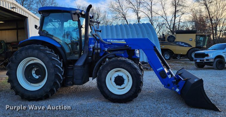 image for item JC9947 2014 New Holland T6.165  MFWD tractor