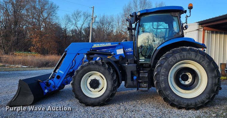image for item JC9947 2014 New Holland T6.165  MFWD tractor