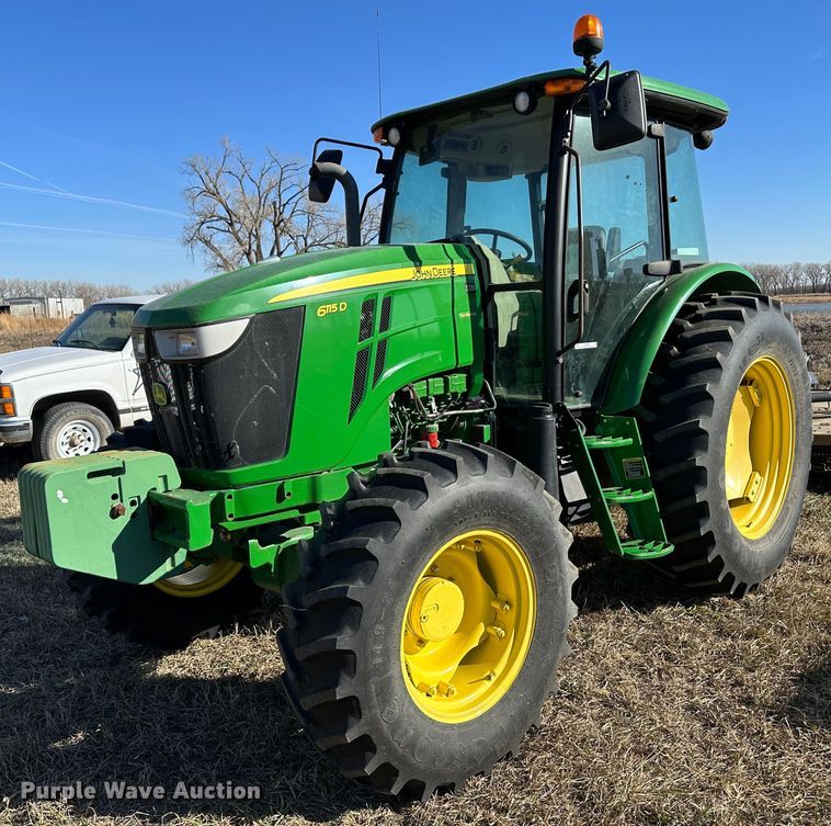 image for item JD9748 2014 John Deere 6115D  MFWD tractor