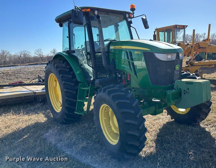 image for item JD9748 2014 John Deere 6115D  MFWD tractor