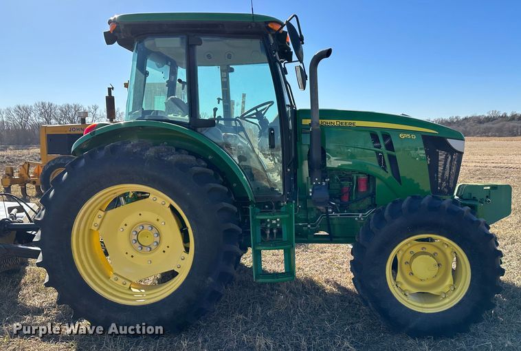 image for item JD9748 2014 John Deere 6115D  MFWD tractor