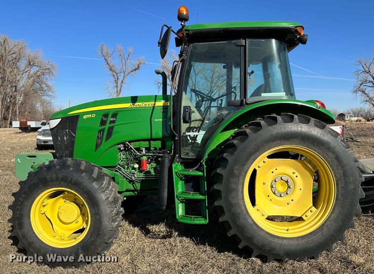 image for item JD9748 2014 John Deere 6115D  MFWD tractor